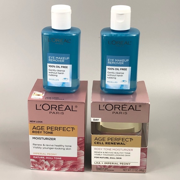 L’Oréal Paris Age Perfect Face Moisturizer and L’Oréal Paris Eye Make Remover - Picture 3 of 13